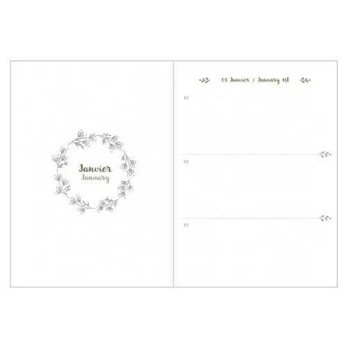 CARNET 21 3YEAR ML Life Journal terra El photo du produit