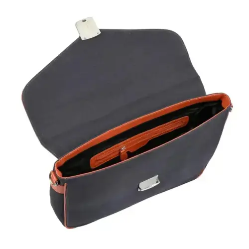 SACOCHE FERMOIR METAL S1829 bleu brique photo du produit