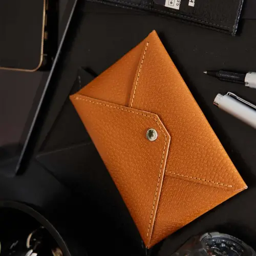 PORTE CARTE/PORTE BILLETS Pekari noir photo du produit