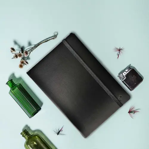 CARNET 15 ligne Habana rouge Elast photo du produit