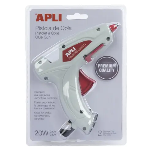 P.PISTOLET A COLLE 20W PREMIUM+2 BARRES photo du produit