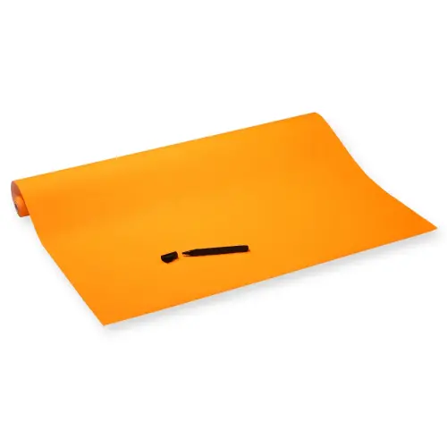 Rouleau de papier fluo - 10 x 0,70 m - 90 g/m² - Orange - Apli photo du produit