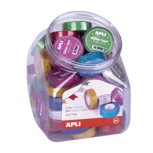 Ruban adh. glitter 15mmx5m photo du produit