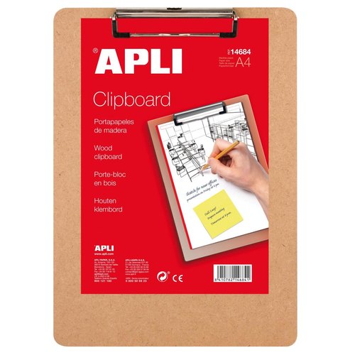 Porte-bloc A4 en bois - Apli photo du produit