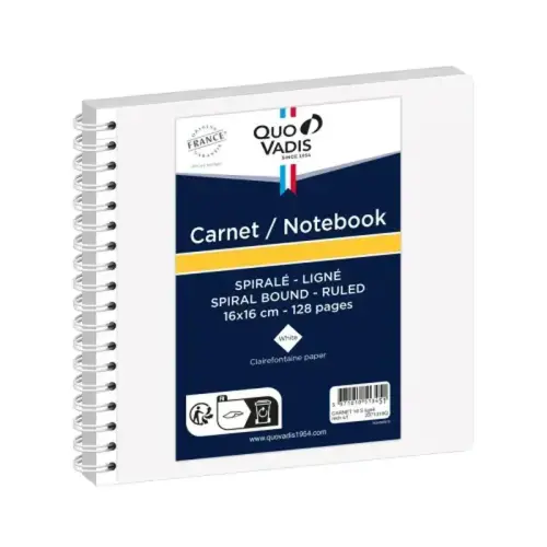 CARNET 16 S ligne rech s/f photo du produit