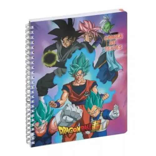 Cahier de texte spirale - A5+ - Dragon Ball - Rose - Exacompta photo du produit