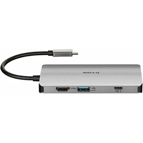 D-LINK USB-C 8-en-1 HDMI SD /microSD photo du produit