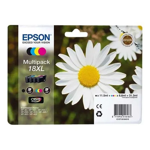 EPSON M-PACK 4-COL 18XL CLARIA HOME INK photo du produit