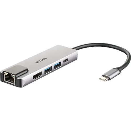 D-LINK USB-C 5-en-1 HDMI charging photo du produit