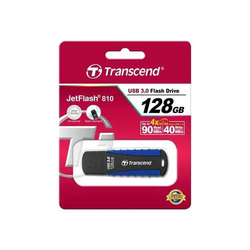 TRANSCEND 128Go Cle USB 3.1 Gen 1 - Anti photo du produit