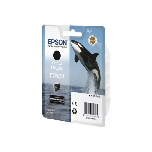 Cartouche d'encre T7601 - Noir photo - Epson photo du produit