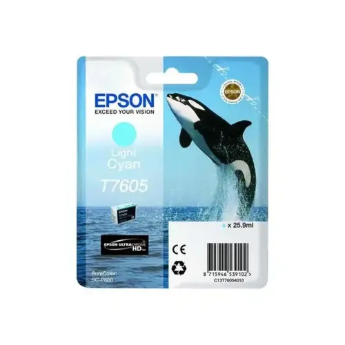 EPSON Ink T7605 Light Cyan photo du produit