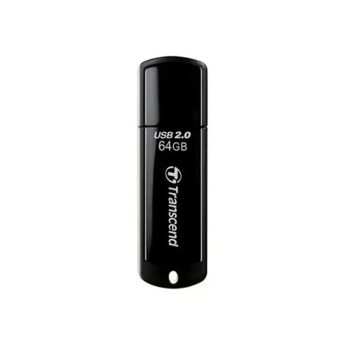 TRANSCEND 64Go Cle USB 2.0 - Noir photo du produit