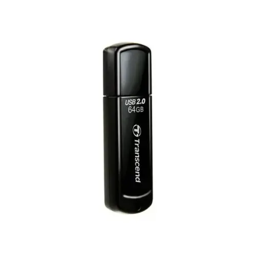 TRANSCEND 64Go Cle USB 2.0 - Noir photo du produit