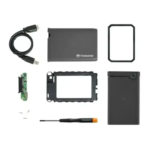 TRANSCEND Kit Boitier vide pour 2.5p SSD photo du produit