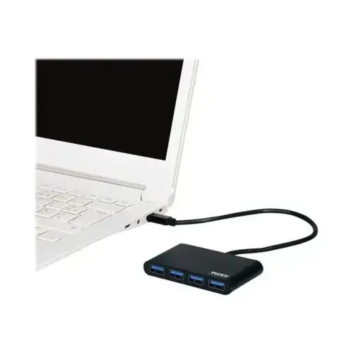 Hub USB type C 4 ports - Port Designs photo du produit