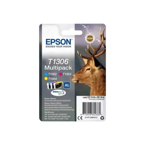 EPSON Multipack 3-colours T1306 DURABrit photo du produit