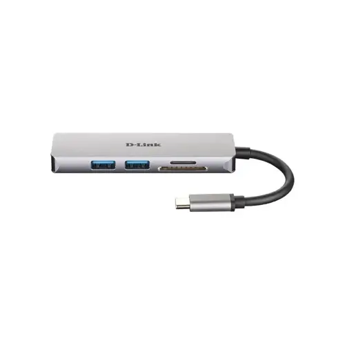 D-LINK USB-C 5-in-1 HDMI SD /microSD photo du produit