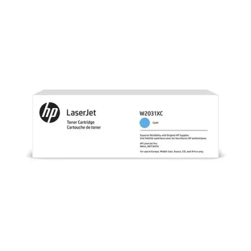 HP 415X Cyan Contractual LaserJet Toner photo du produit