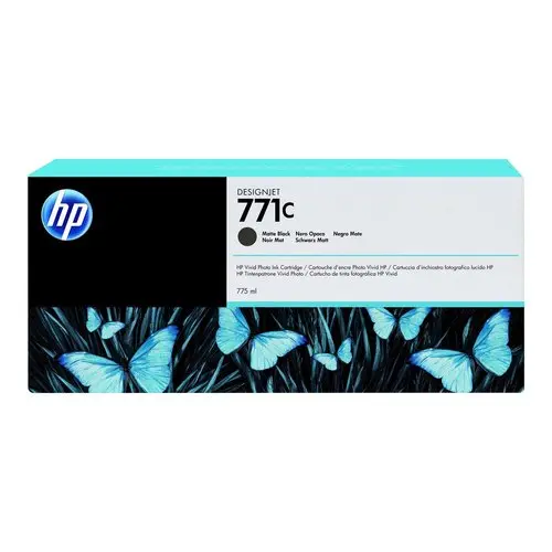 HP 771C 775-ml Matte Black Desi photo du produit