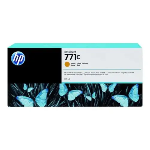 HP 771C 775-ml Yellow Designjet photo du produit