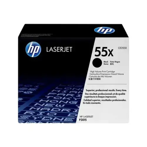 HP CE255X black contract laserjet toner photo du produit