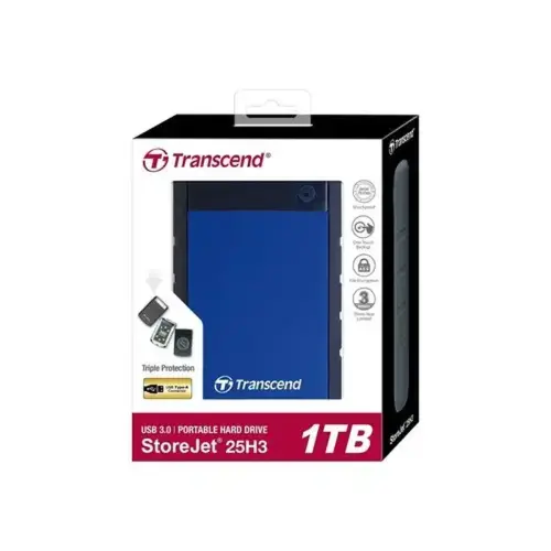 TRANSCEND 1To Disque dur externe 2.5p photo du produit