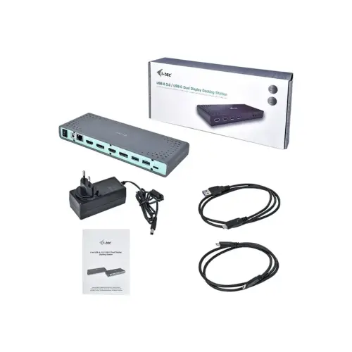 I-TEC USB 3.0/USB-C 5K Dualdock photo du produit