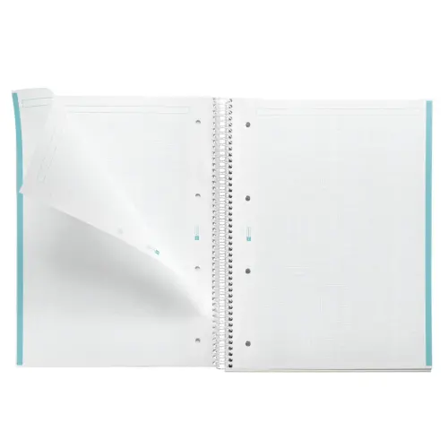 Notebook Emotions Rigide A4 Quadri. 5x5mm 80feuil. Ciel photo du produit