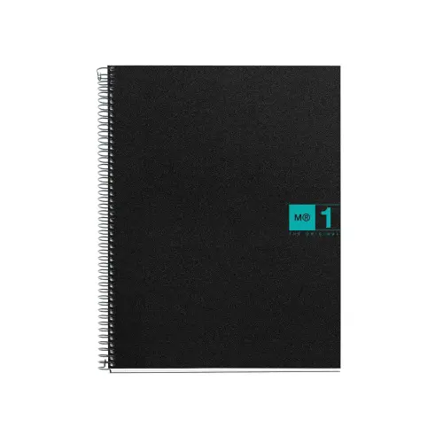 Notebook The Original Souple A4 Quadrillé 5 x 5 mm 80 feuilles Turquoise - Miquel Rius photo du produit