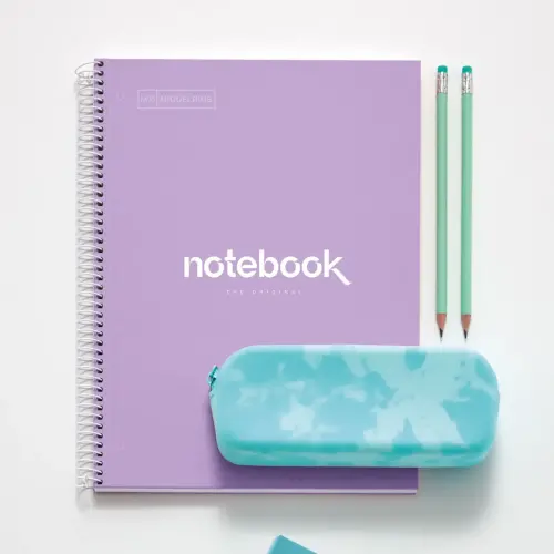 Notebook Emotions Rigide A4 Pointillé 80 feuilles Lavande - Miquel Rius photo du produit