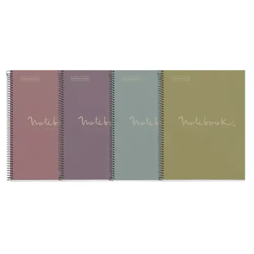 Notebook Eco Emotions Recyclé A4 Ligné 7 mm 80 feuilles Vert - Miquel Rius photo du produit