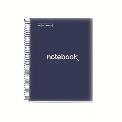 Notebook Emotions Souple A4 Séyès 80feuil. Marine photo du produit