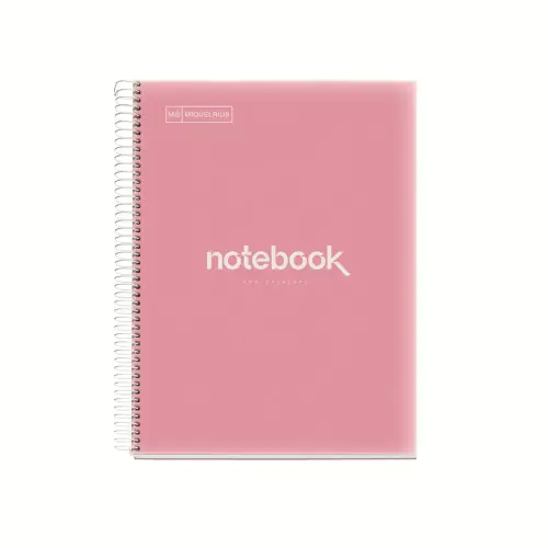Notebook Emotions Souple A4 Séyès 80feuil. Rose photo du produit