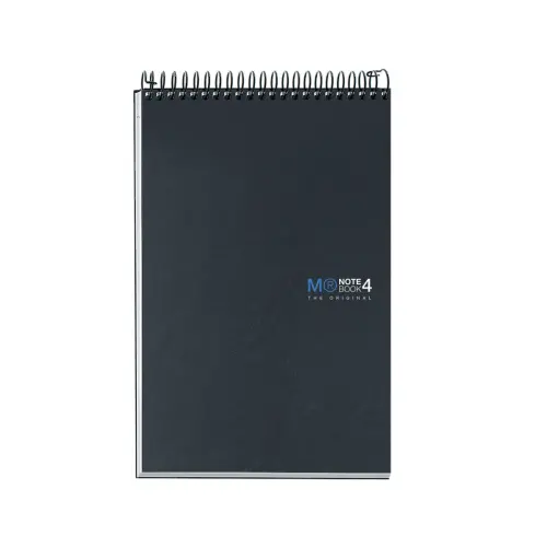 Bloc Notebook spirales - A5 - 5x5 - 120 feuilles - Gris photo du produit