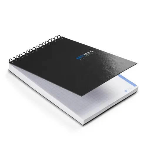 Notebook The Original Carton A6 Quadri. 5x5mm 120feuil. 4coul. Grafit photo du produit