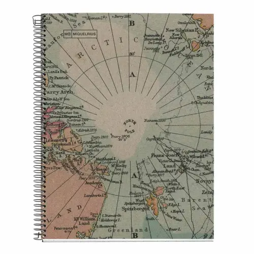 Notebook Eco Design Recycl&eacute; A5 Quadrill&eacute; 5 x 5 mm 80 feuilles Maps - Miquel Rius photo du produit
