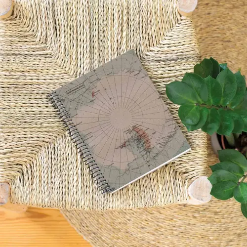 Notebook Eco Design Recycl&eacute; A5 Quadrill&eacute; 5 x 5 mm 80 feuilles Maps - Miquel Rius photo du produit