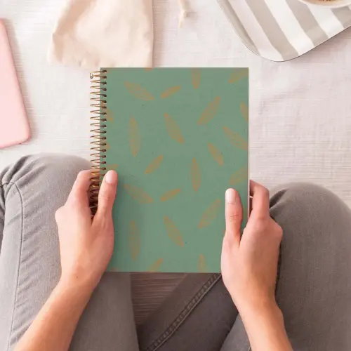 Notebook Lifestyle Rigide A5 Lign&eacute; 7 mm 120 feuilles 4 couleurs Feuilles - Miquel Rius photo du produit