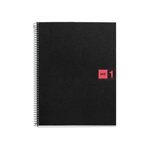 Notebook The Original Souple A4 Quadrillé 5 x 5 mm 80 feuilles Rouge - Miquel Rius photo du produit