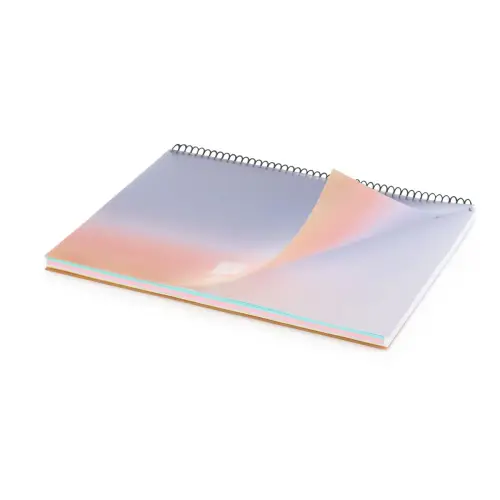 Notebook Aurora Souple A4 Quadrillé 5 x 5 mm 120 feuilles 4 couleurs - Miquel Rius photo du produit