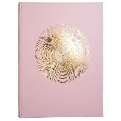 Livre d'or 100p or 27x22cm Ellipse Rose photo du produit