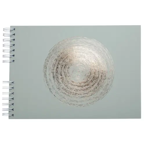 Album Ellipse reliure spirales - 50 pages - 32 x 22 cm - Vert - Exacompta photo du produit