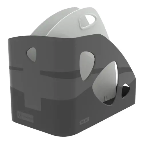 Flex Box Office Gris Lumiere/Noir photo du produit