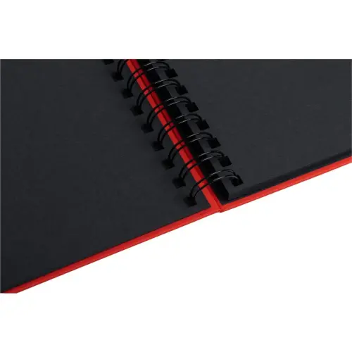 Alb spirale 50p no. 23x16 Musicart rouge photo du produit