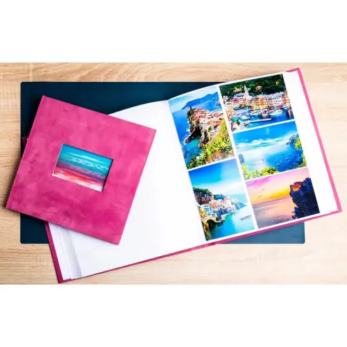 Alb livre 60p 29x32cm Skandi vieux rose photo du produit