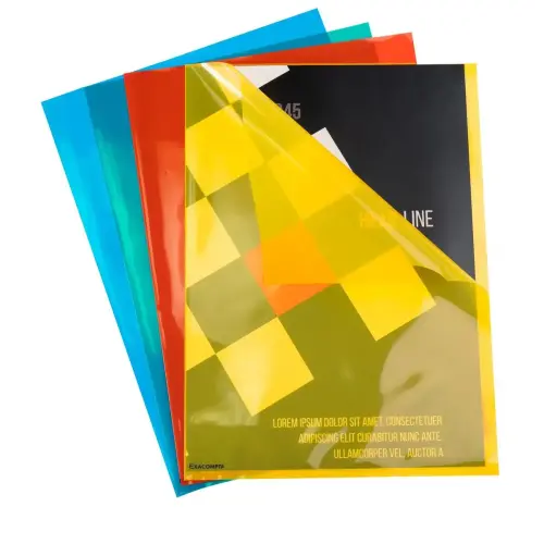 Sachet 10 poch.Coin A4 PP Lisse 120 ass photo du produit