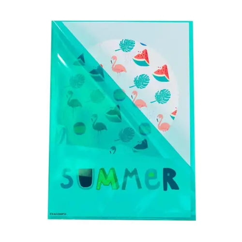 Sachet 10 poch.Coin A4 PP Lisse 120 ass photo du produit