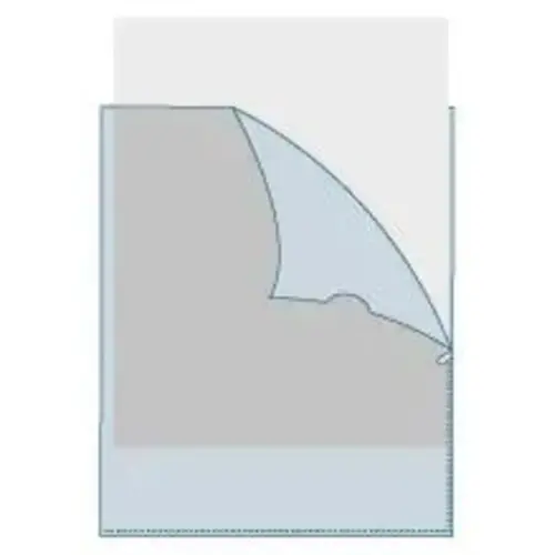 Sachet100 poch.Coin A4 PP graine ECO ass photo du produit