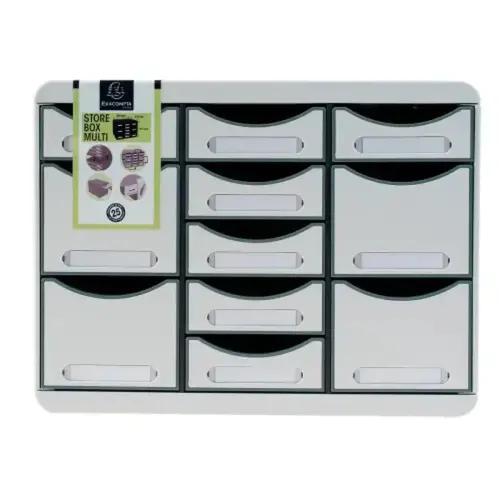 Store Box Multi Office Gris Lumiere photo du produit